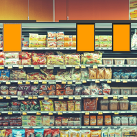 Écran d'affichage suspendu Android 15,6 pouces avec animation |   Affichage numérique haute résolution pour les magasins de détail et les restaurants