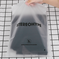 Échantillon Gratuit, 40 Tailles, Sacs Zippés Givrés pour T-Shirts et Sous-Vêtements, Sacs Plastique Biodégradables Personnalisés Mat, Fermeture Zip Pour Vêtements
