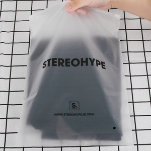 Échantillon Gratuit, <span class=keywords><strong>40</strong></span> Tailles, Sacs Zippés Givrés pour T-Shirts et Sous-Vêtements, Sacs Plastique Biodégradables Personnalisés Mat, Fermeture Zip Pour Vêtements - Product Image 5