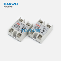 Relais statique à détection de zéro FOTEK SSR-10DA d'origine taïwanaise, 10A AC24-240V DC3-32V, à monter sur panneau de commande, avec indicateur LED