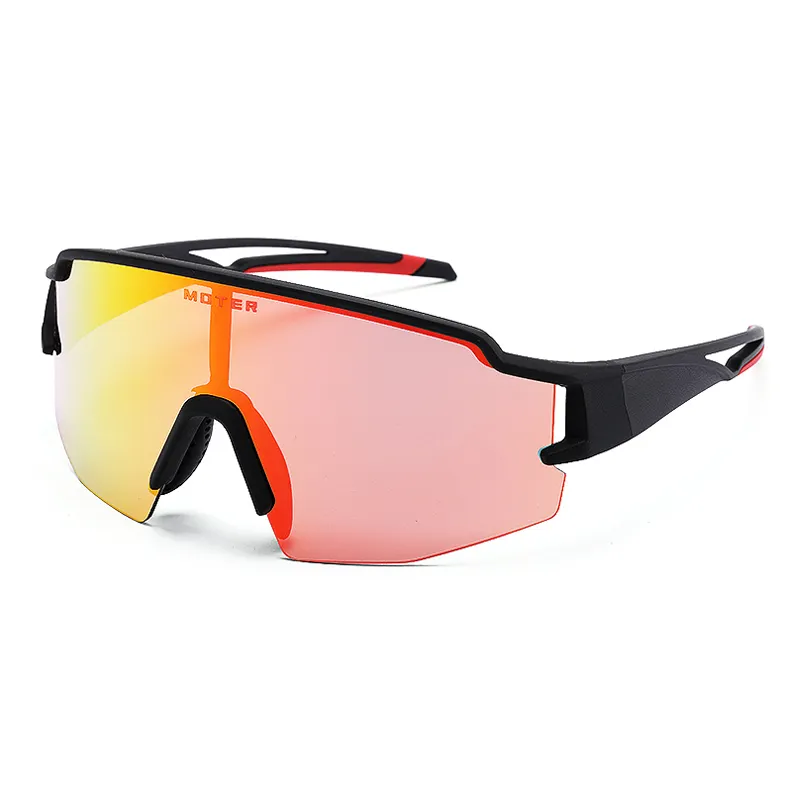 Yijia แว่นตาปั่นจักรยานสำหรับผู้ชาย, แว่นตา UV400โพลาไรซ์สำหรับผู้หญิงพร้อมเลนส์เปลี่ยนได้
