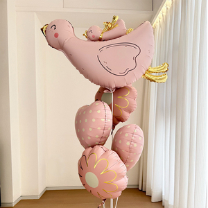 <span class=keywords><strong>Palloncini</strong></span> in Mylar Opaco all'Ingrosso <span class=keywords><strong>con</strong></span> Design Oca e Orso, <span class=keywords><strong>Palloncini</strong></span> in Foil per Decorazioni di Compleanno e San Valentino - Product Image 2
