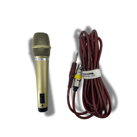 Mikrofon Dinamis Omnidirectional Berkualitas Tinggi SHUPU SM-78A dengan Peredam Kebisingan, Berbahan Aluminium Alloy untuk Siaran dan Rekaman Studio