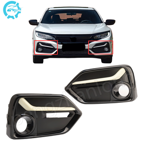 เหมาะสำหรับ Honda Civic 2020 OEM 71113-TGG-A51 71118-TGG-A51 อะไหล่รถยนต์ กรอบไฟตัดหมอกหน้า ฝาครอบไฟตัดหมอก - Product Image 1