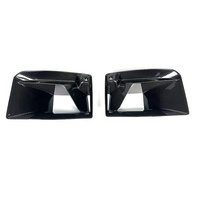 Couvre-prise d'air de pare-chocs avant en fibre de carbone sèche style TR pour BMW G87 M2 2023+