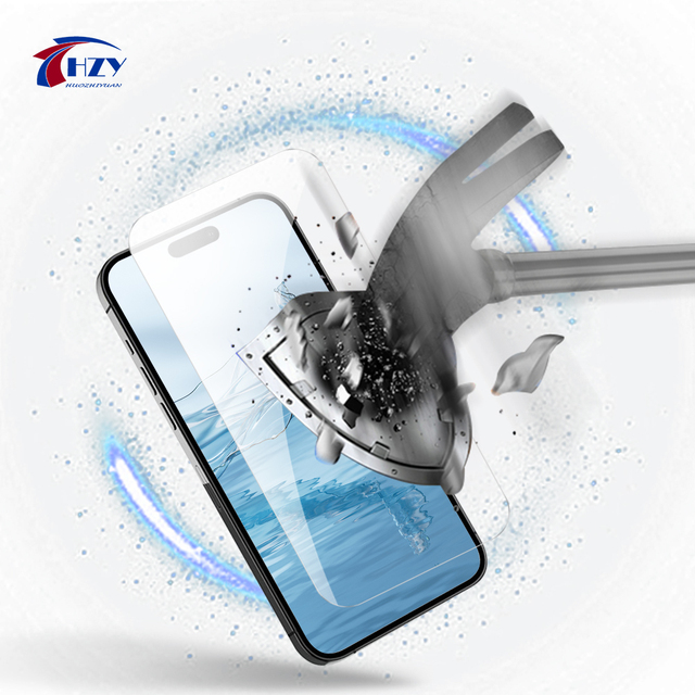HZY F-701T 0.35mm TPU Shield Hydrogel Film Screen Protector for iPhone Samsung 3D Radian Compatible with Any Intelligent Plotter