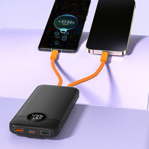 Batterie externe portable 22,5 W à charge ultra-rapide avec sortie USB Type-C, affichage numérique LED et câble de bonne qualité - Product Image 3