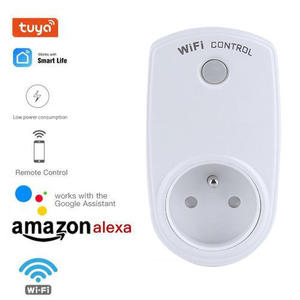 Chất lượng cao Google tự động hóa nhà điều khiển bằng giọng nói thông minh cắm <span class=keywords><strong>wifi</strong></span> thông minh cắm <span class=keywords><strong>Wifi</strong></span> ổ cắm làm việc với Alexa - Product Image 4