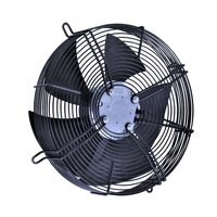 Ventilateurs axiaux professionnels d'usine 500 mm 8 EC pour le refroidissement et l'extraction des serres, pales en fer, courant AC/DC pour chambre froide