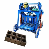 Machine à fabriquer des blocs creux hydrauliques automatiques à bas prix, facile à utiliser, modèle 4-35, très vendue en Afrique du Sud