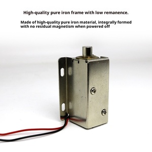 カスタムマイクロオープンフレームプッシュプルソレノイドDC <span class=keywords><strong>12V</strong></span>プッシュソレノイドタイプマイクロソレノイド - Product Image 3