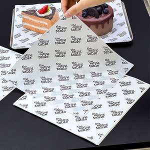 Fournitures de boulangerie jetables écologiques, revêtement PE anti-graisse personnalisé, emballage pour pâtisserie, feuilles pour pain et gâteaux, pour l'emballage alimentaire - Product Image 1