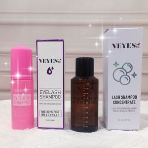 Veyes Whipped Lash Whipped Cream Sữa rửa mặt dầu gội cho lông mi mở rộng nước mắt miễn phí Vegan Whipped Cream Sữa rửa mặt Lash dầu gội - Product Image 6