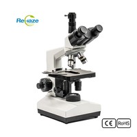 XSZ-107T Digital Trinocular Microscope LED Illumination for School Education Biological Laboratory 40-1600 Times Zoom for Export
