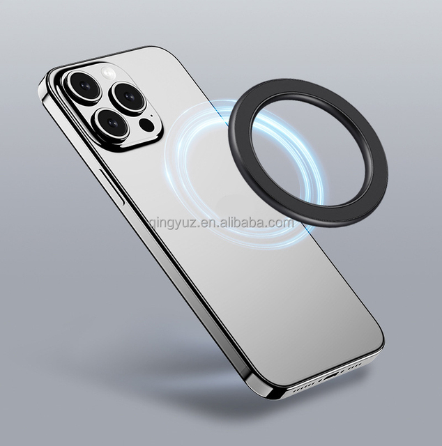 Strong Zinc Alloy Magnetic Ring Wall Holder for 15 Pro Max 12/13/14 Pro S23 Ultra S22 Desk & Car Mount