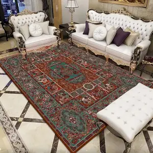 Tappeto persiano tradizionale per interni tappeto Vintage invecchiato con accento lavabile con supporto antiscivolo corridoio ingresso soggiorno tappeto