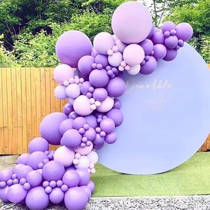 Kit <span class=keywords><strong>de</strong></span> guirlande <span class=keywords><strong>de</strong></span> ballons papillon violet pastel, 130 pièces, <span class=keywords><strong>pour</strong></span> mariage <span class=keywords><strong>de</strong></span> <span class=keywords><strong>princesse</strong></span>, baby shower, <span class=keywords><strong>anniversaire</strong></span>, décorations <span class=keywords><strong>de</strong></span> soirée - Product Image 3