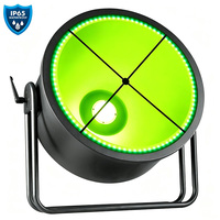 Projecteur LED extérieur IP65 540W blanc chaud + CRI élevé 55° DMX RDM E27 pour concerts, théâtres et événements