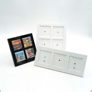 Cadre photo carré en acrylique 4 en 1 avec aimants pour l'affichage mural et de bureau pour 50 mm, 63,5 mm, 80*53 mm, 90*65 mm - Product Image 3