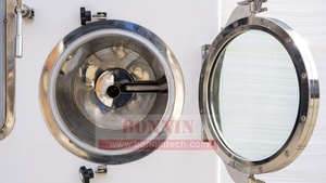 Lyophilisateur de laboratoire automatique LGJ-100F à prix compétitif, doté d'un moteur, d'une pompe PLC et d'un écran couleur 7 pouces - Product Image 5