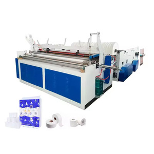 Machine manuelle haute performance pour la fabrication de papier toilette avec fonctions d'embossage, de découpe et de rembobinage, capacité de 200 m/min, 380 V, marque Honglun - Product Image 4