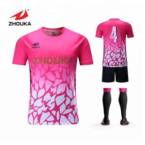China new football jersey wholesale football jerseys team and club print name and number - Product Image 1