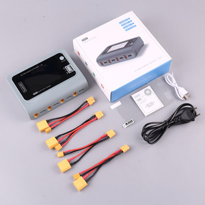 Cargador <span class=keywords><strong>de</strong></span> Baterías Lipo Inteligente <span class=keywords><strong>de</strong></span> Cuatro Canales ToolkitRC Q4AC, CA 100W, CC 200W, 5A, 1-4S, Cargador <span class=keywords><strong>de</strong></span> Equilibrio CA/CC Compacto - Product Image 5