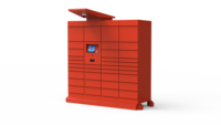 Casier intelligent à écran tactile SNBC, casier à colis à emporter, armoire électronique en extérieur pour les lieux publics