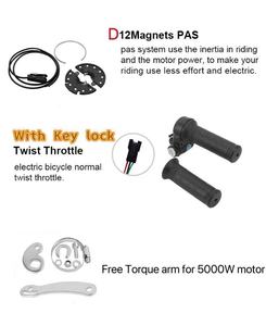 <span class=keywords><strong>Kit</strong></span> de conversion électrique pour VTT 5000W, accessoires pour vélos électriques pour des performances accélérées - Product Image 5