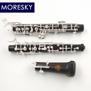 Oboe MORESKY en bois d'ébène avec clés plaquées argent, semi-automatique et entièrement automatique S8 - Product Image 6