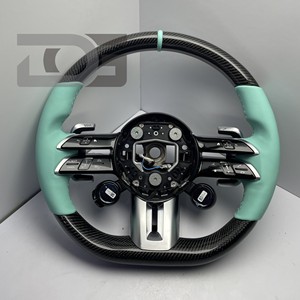 <span class=keywords><strong>Volante</strong></span> de Fibra de Carbono con LED y Alcántara para <span class=keywords><strong>Mercedes</strong></span> Benz ML W164 W166 W211 W212 C117 C118 W251 W176 W204 W205 C63s <span class=keywords><strong>AMG</strong></span> - Product Image 2