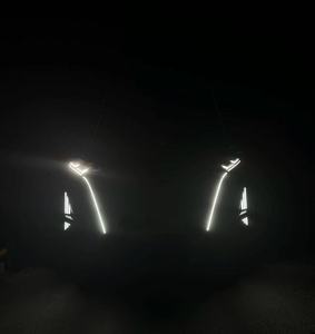 Accesorios Nuevos para BYD Denza-D9, Modificación Mejorada, Rejilla Delantera Central Negra de ABS+LED con Luces de Circulación Diurna y Señales de Giro - Product Image 2