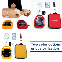 Mannequin de formation médicale AED pour la RCP, simulateur de défibrillateur AED, équipement pédagogique de sciences médicales
