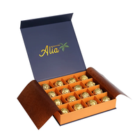 Boîte Cadeau Personnalisable Luxe Vide en Carton Faite à la Main pour la Saint-Valentin, Bonbons, Chocolats avec Aimant