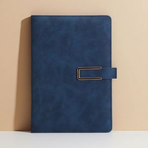 Embossed Thick Pu Leather PP Budget Design Planner Cute Journal 100 Sheets Notebook Magnetic Buckle Customizable Hardcover A5 - Product Image 5