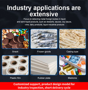 휴대용 핸드헬드 중량 측정기 금속 산업용 미니 식품 금속 검출기 - Product Image 2