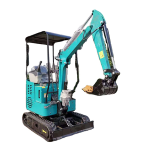 Mini excavadora china, excavadora pequeña sobre orugas de 1 tonelada y 2 toneladas, precio barato