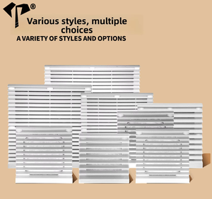 Filtre à lamelles IP54 PBT pour ventilateur de boîtier industriel, anti-poussière, résistant aux flammes - Product Image 1