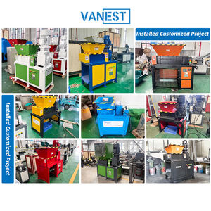 VANEST Multifunktions-Zerkleinerer für Holzabfälle, Metall, Karton, Papier, Kunststoff Kleiner Schredder Industrielle Abfallentsorgung - Product Image 6