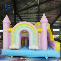 Nouveau château gonflable personnalisé en PVC, couleur au choix, capacité 300 kg, certifié CE, léger, impression numérique, pour extérieur