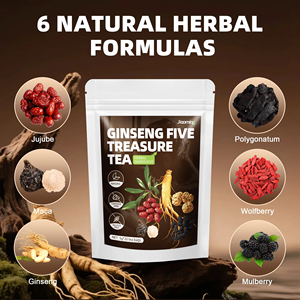 OEM ODM Prêt à expédier – Sachet de thé aux cinq trésors de ginseng, mélange naturel de maca, goji et jujube – Favorise l'énergie et la relaxation - Product Image 6