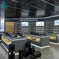 Nouvelles vitrines de présentation pour magasins de téléphonie mobile, aménagement intérieur de boutique pour accessoires de téléphonie mobile, services de conception professionnels fournis