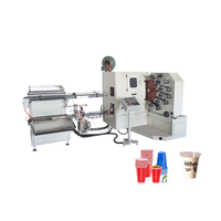 Machine d'impression offset pour gobelets jetables à six courbes multicolores JX-6