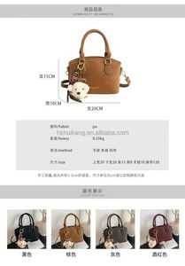 Sacs à main pour femmes en cuir PU de luxe de nouvelle conception 2025, fermeture à glissière, imperméables, prix de gros d'usine - Product Image 6