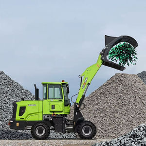 Mesin pemuatan blok Harga terbaik listrik 2.5T roda Mini Loader JGM805E dengan efisiensi tinggi - Product Image 4