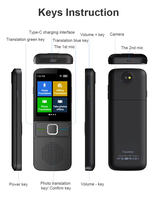 Traducteur intelligent T10 Global 138 langues avec IA, compatible ChatGPT et caméra, conversion de devises, traduction de photos et hors ligne