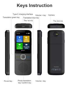 Traduttore Intelligente T10 Globale con 138 Lingue, Supporto ChatGPT e Fotocamera, Conversione Valute, Traduzione Foto e Offline - Product Image 5