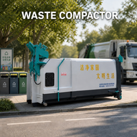 Compacteur de déchets municipaux, compacteur hydraulique de déchets, compacteur de déchets pour point de collecte en rue