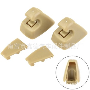 Clips para Visera de Sol Chevrolet Beige, Fácil Instalación, Montaje en el Techo, Número de Pieza 15824912 95994975 95994976 - Product Image 1