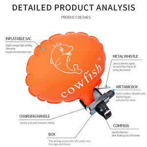 Bracciale salvavita da polso portatile di seconda generazione Float nuoto gonfiabile autoscucorso Anti annegamento braccialetto salvavita - Product Image 3